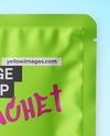 Matte Metallic Sachet Mockup
