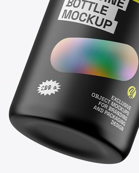 Matte Medicine Pill Bottle Mockup