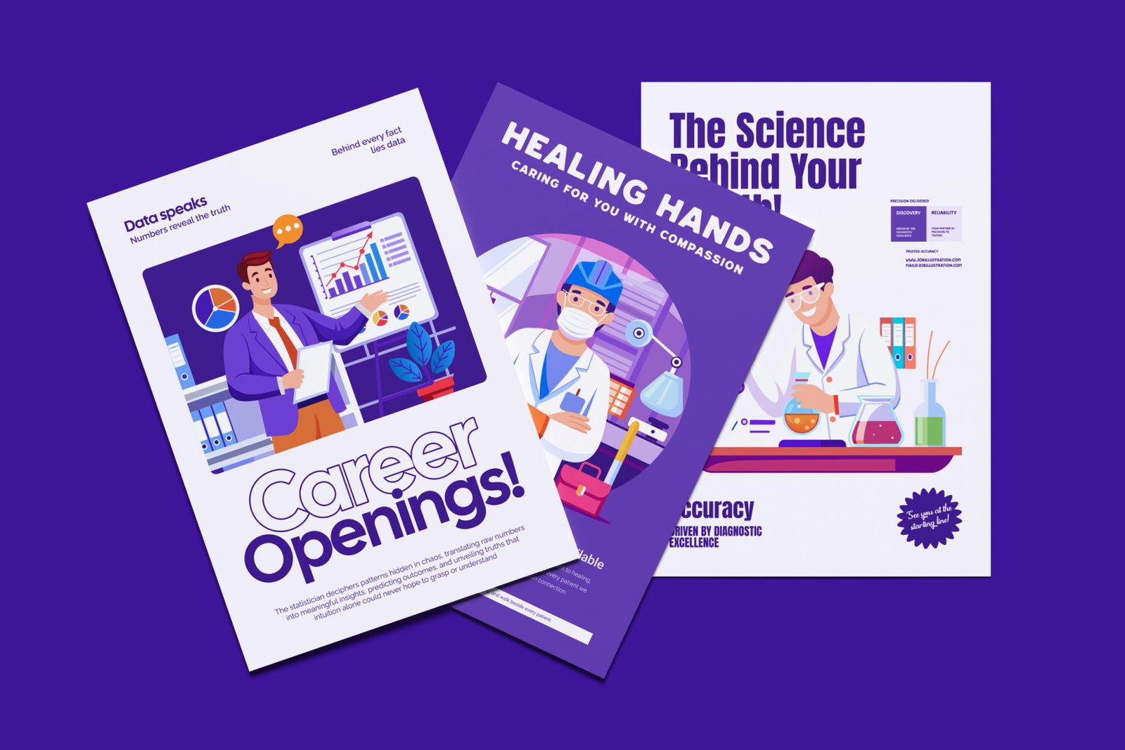 Job Illustrations Art Set