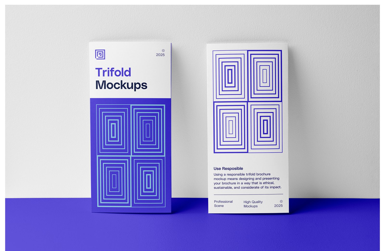 Studio Trifold Mockups