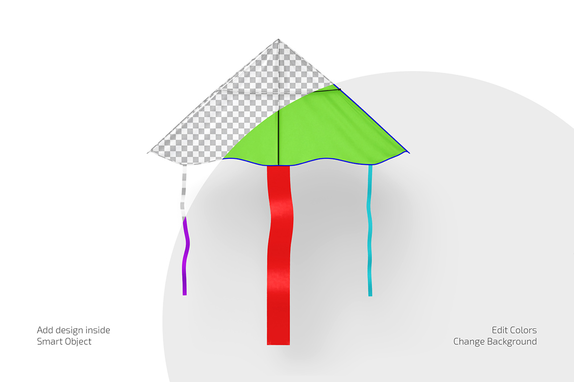 Kite Mockup Set