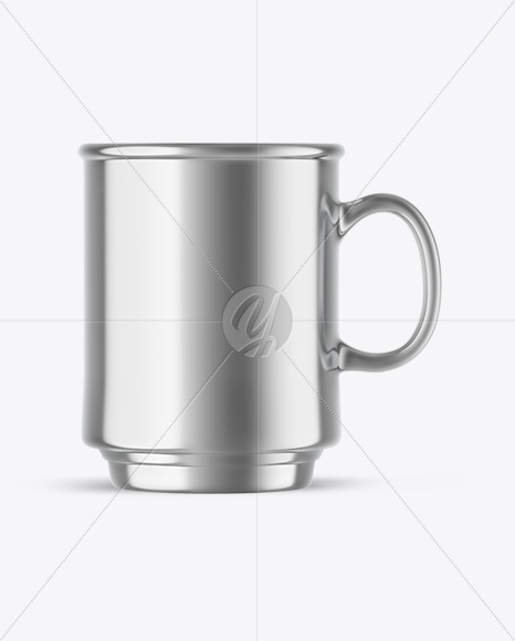Metallic Mug Mockup