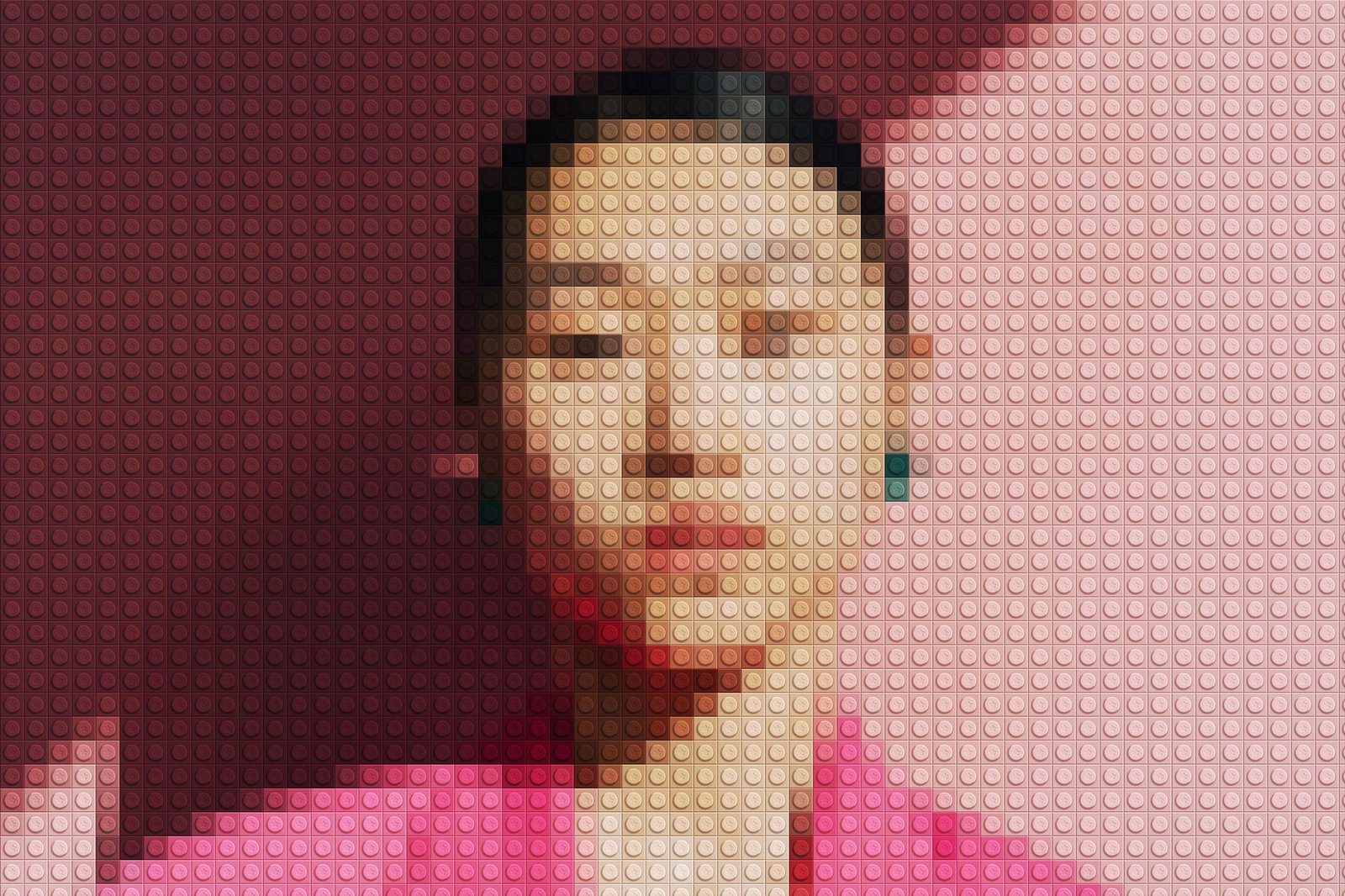 Toy Brick Photo Effect