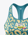 Women's Sports Bra Mockup
