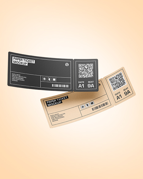 Two Tickets Mockup