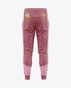 Heather Men’s Pants Mockup - Back View