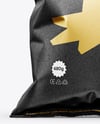 Kraft Paper Snack Bag Mockup