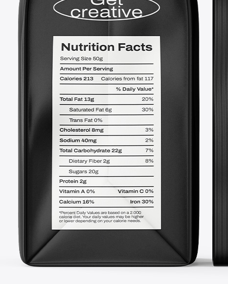 Coffee Bag Mockup – Front and Side View