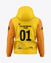 Men's Hoodie Mockup - Back View