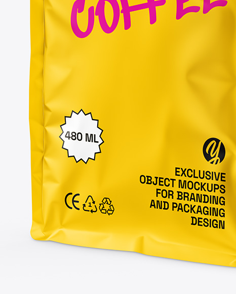 Coffee Bag Mockup