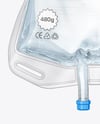 Clear Plastic Infusion Bag Mockup