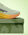 Running Shoe on Box Mockup