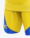 Soccer Kit Mockup - Half Side View