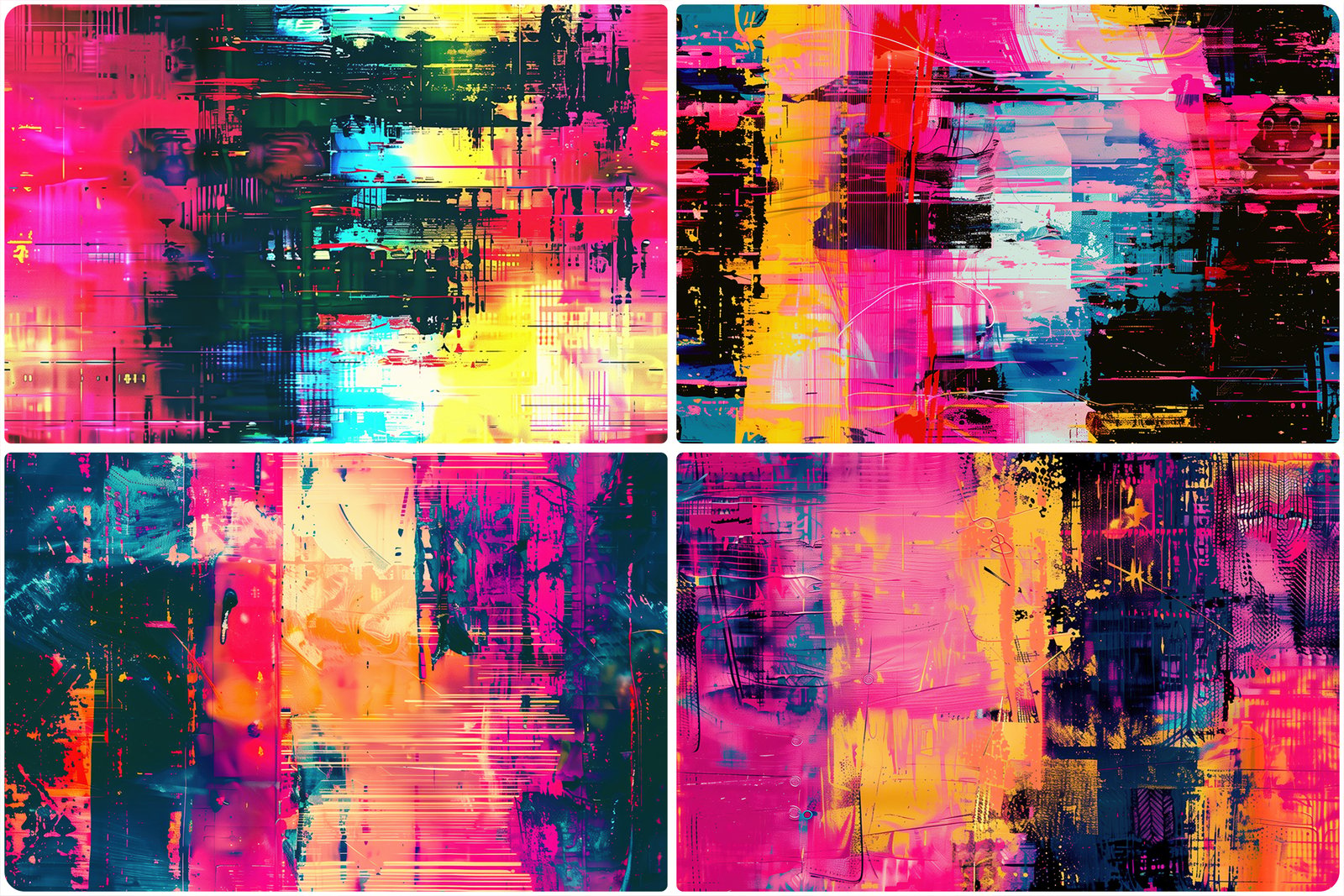 30 Distressed Bright Backgrounds