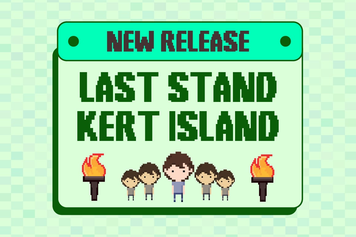 Overbit Bold &amp; Strong Edgy Y2K Pixel Font