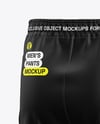 Men’s Pants Mockup - Back Half Side View