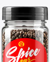 Spice Jar with Whole Black Pepper Mockup