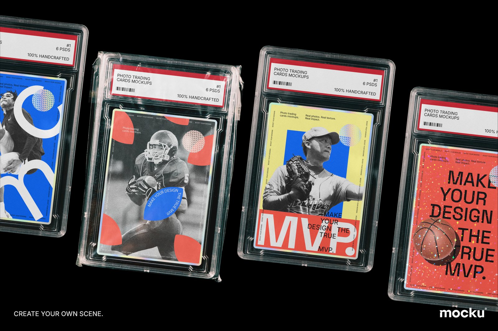 Studio Trading Card Mockups - Vol. 1