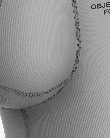 Men's Compression Shorts Mockup