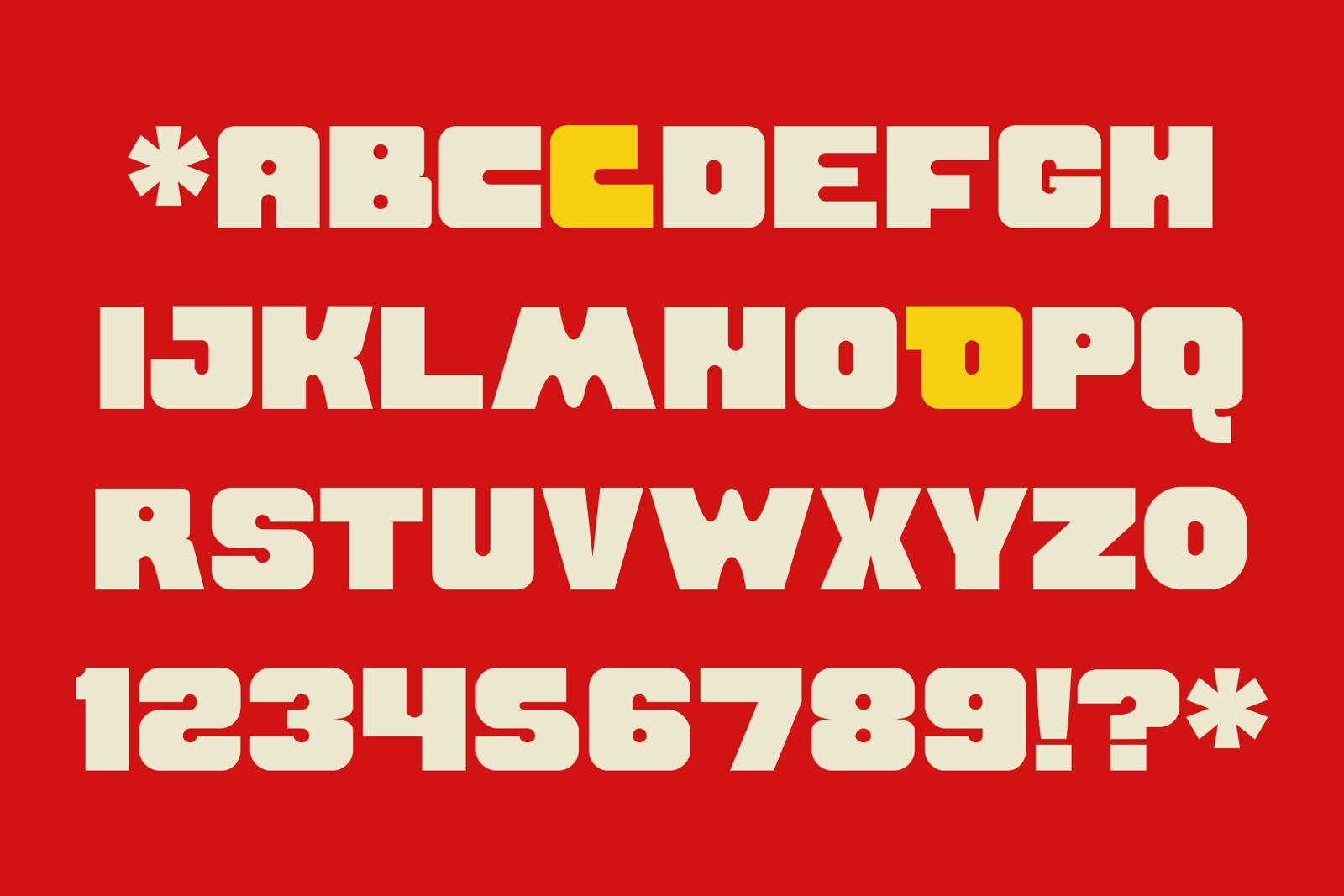DECOL Rz Font