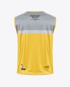 Safety Vest Mockup - Back View