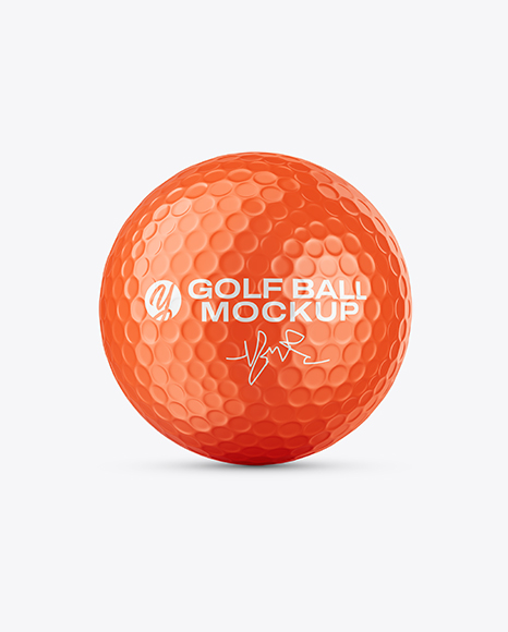 Golf Ball Mockup