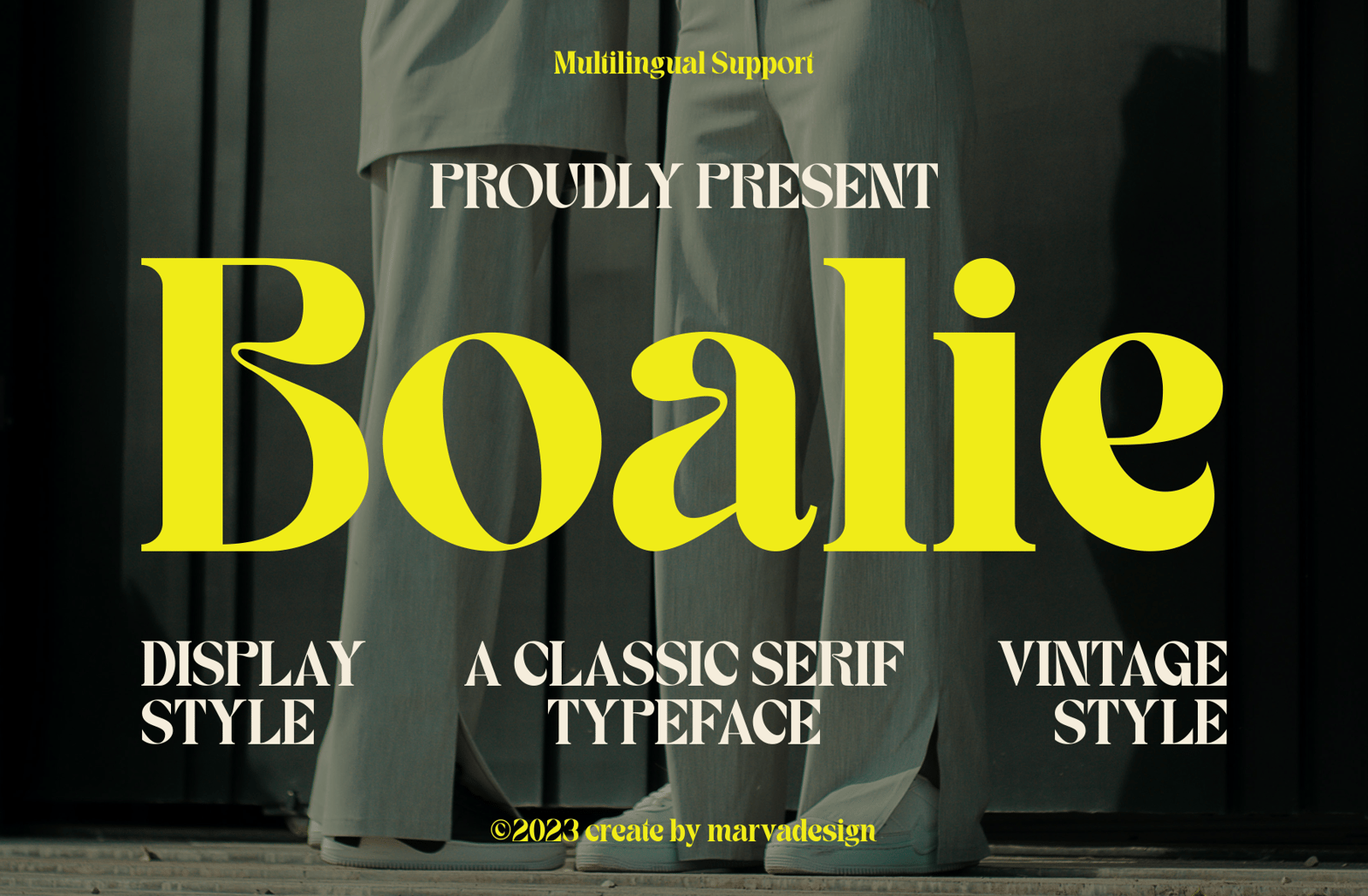 Boalie - A Classic Serif Font