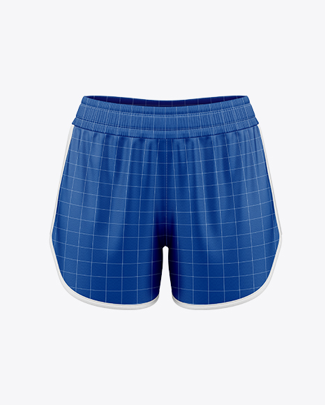 Women's Running Shorts Mockup - Front View