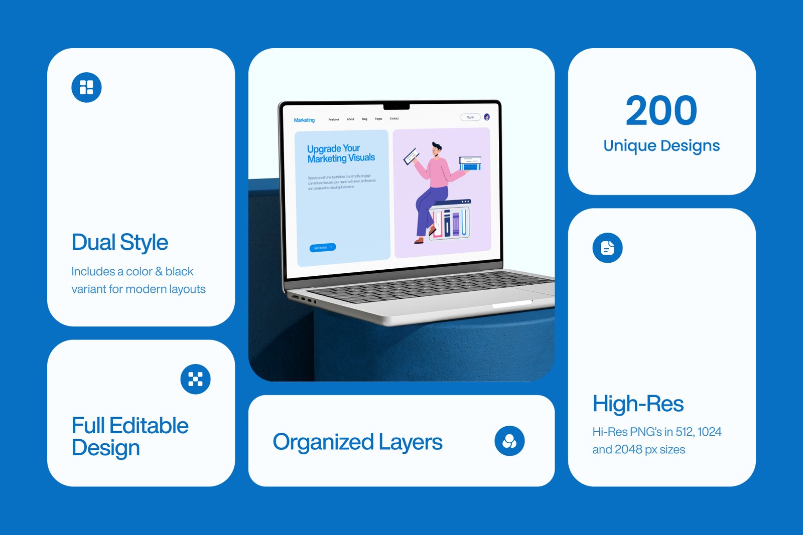Digital Marketing Illustrations