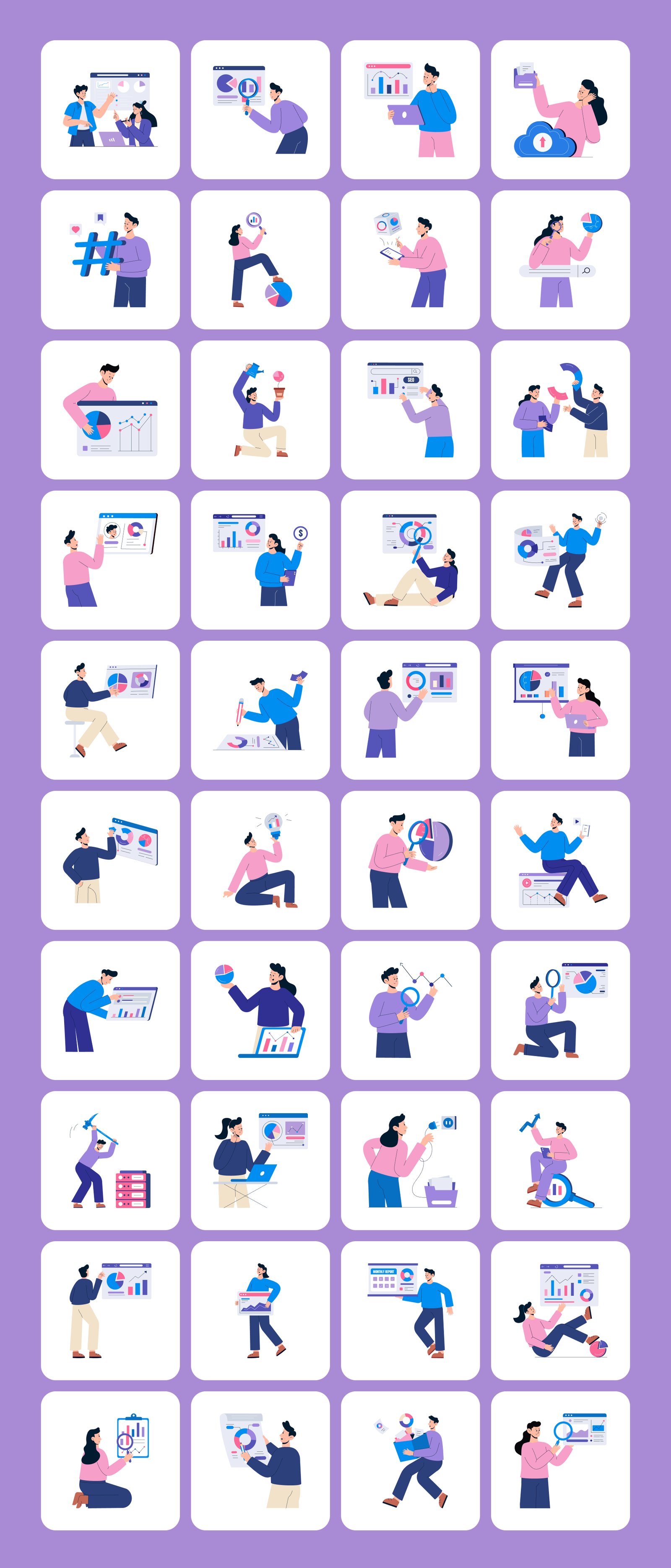 Digital Marketing Illustrations