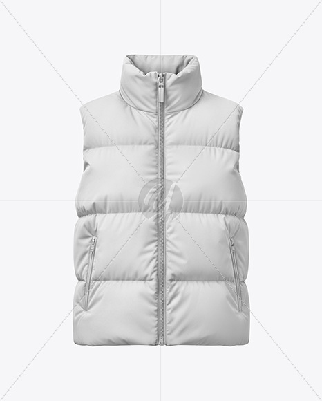 Down Vest Mockup