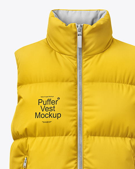 Down Vest Mockup
