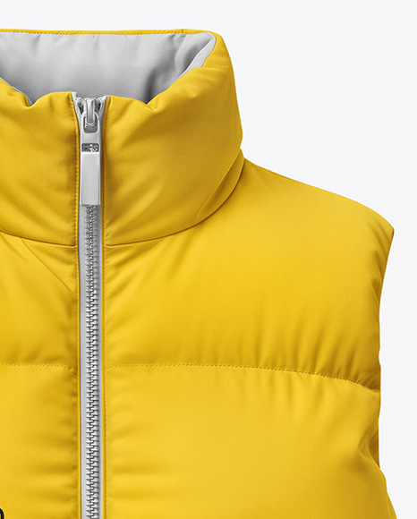 Down Vest Mockup
