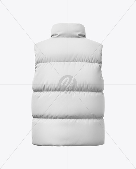 Down Vest Mockup
