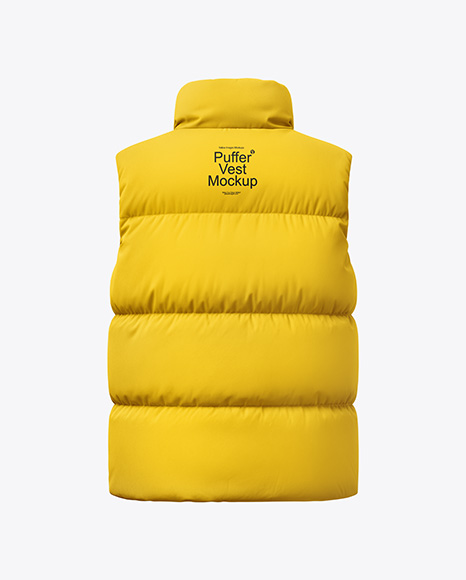 Down Vest Mockup
