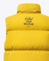 Down Vest Mockup