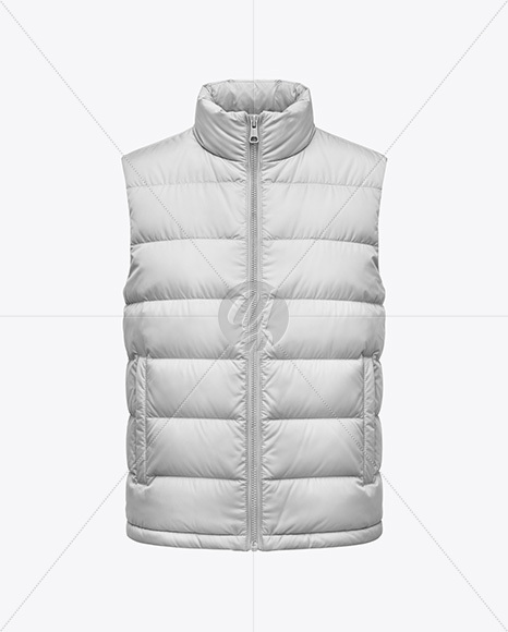 Down Vest Mockup