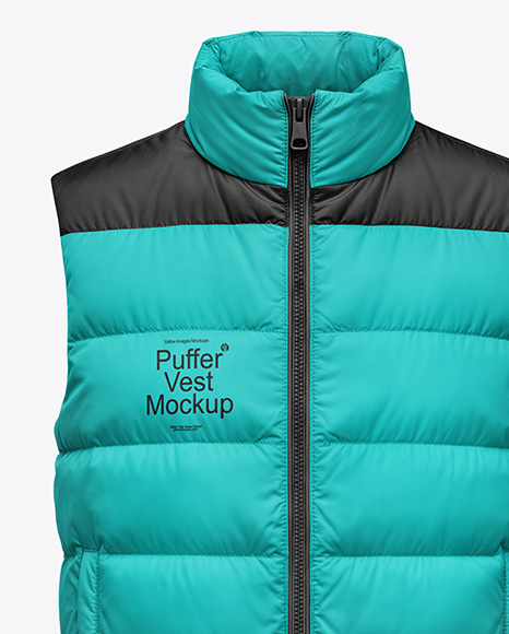 Down Vest Mockup