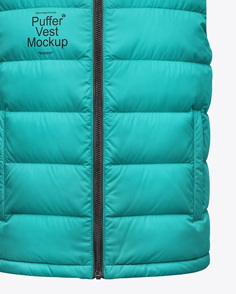 Down Vest Mockup