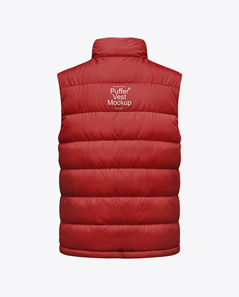 Down Vest Mockup