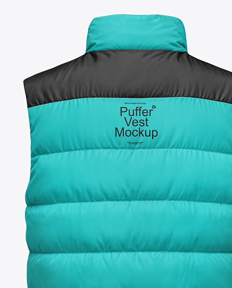 Down Vest Mockup