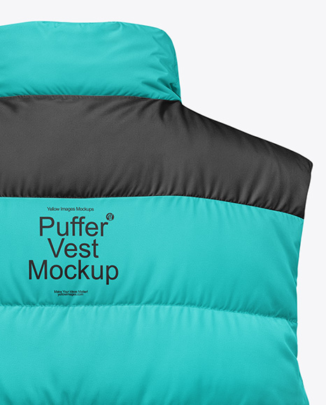 Down Vest Mockup