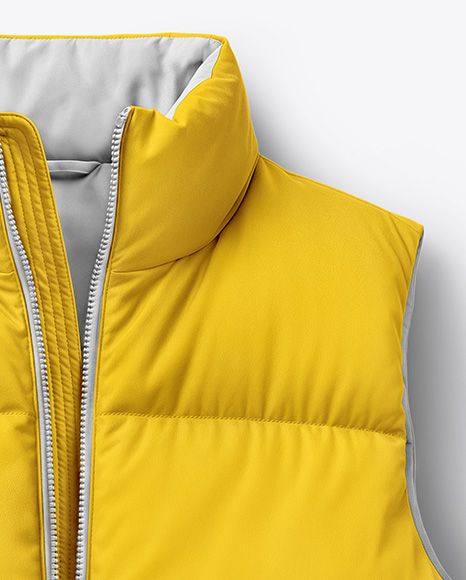 Down Vest Mockup