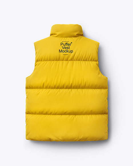 Down Vest Mockup
