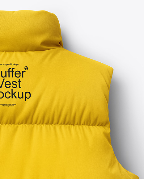 Down Vest Mockup