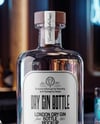 Dry Gin Bottle Mockup
