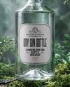 Dry Gin Bottle Surrounded by Forest Mockup