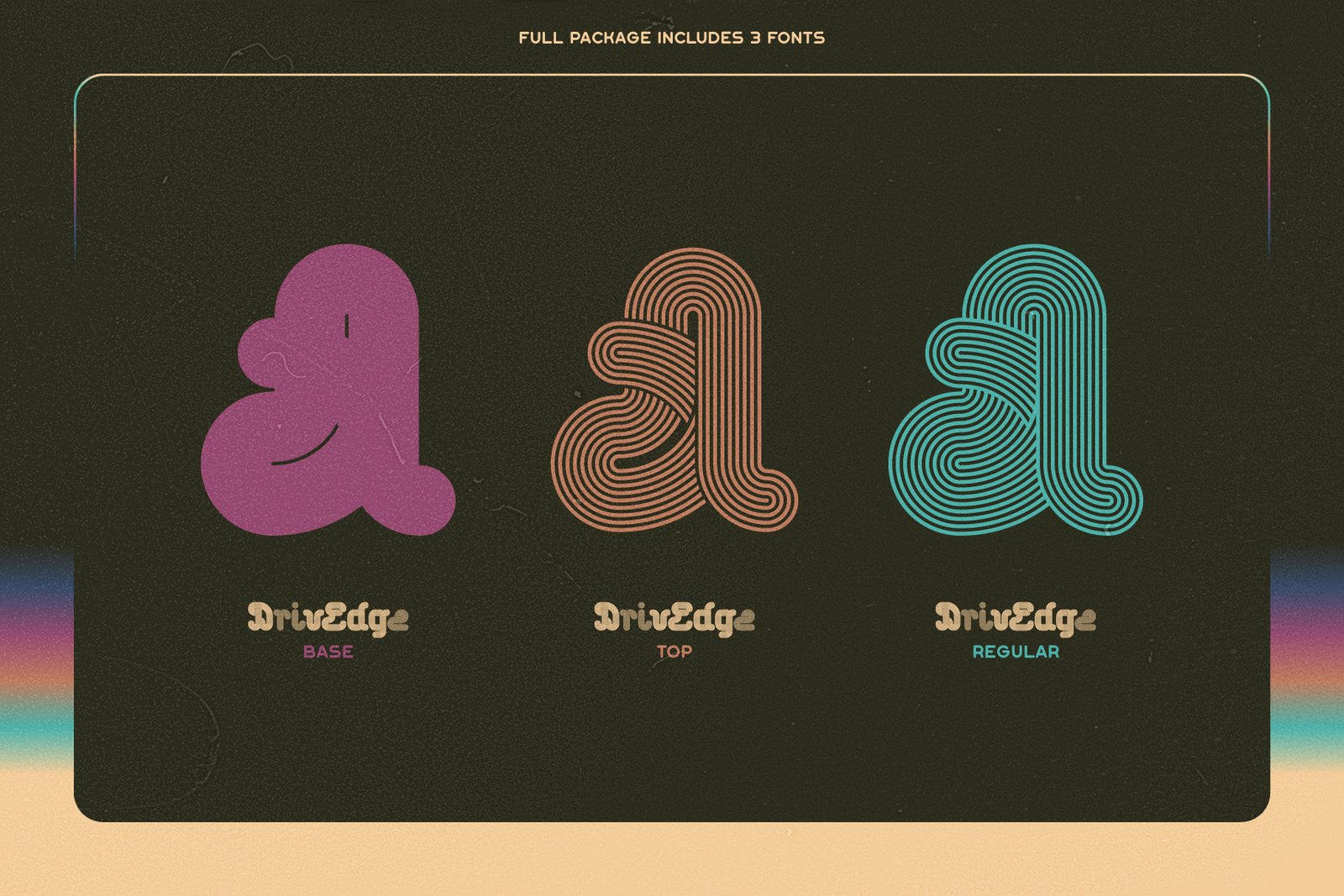 Turboline Vintage Font