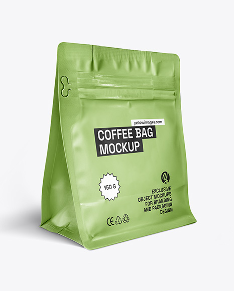 Matte Coffee Bag Mockup - Coffee+Bag+Mockup+-+Masa+Design