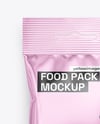 Glossy Metallic Package Mockup